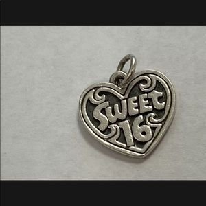 James Avery Sweet 16 Charm Sterling Silver